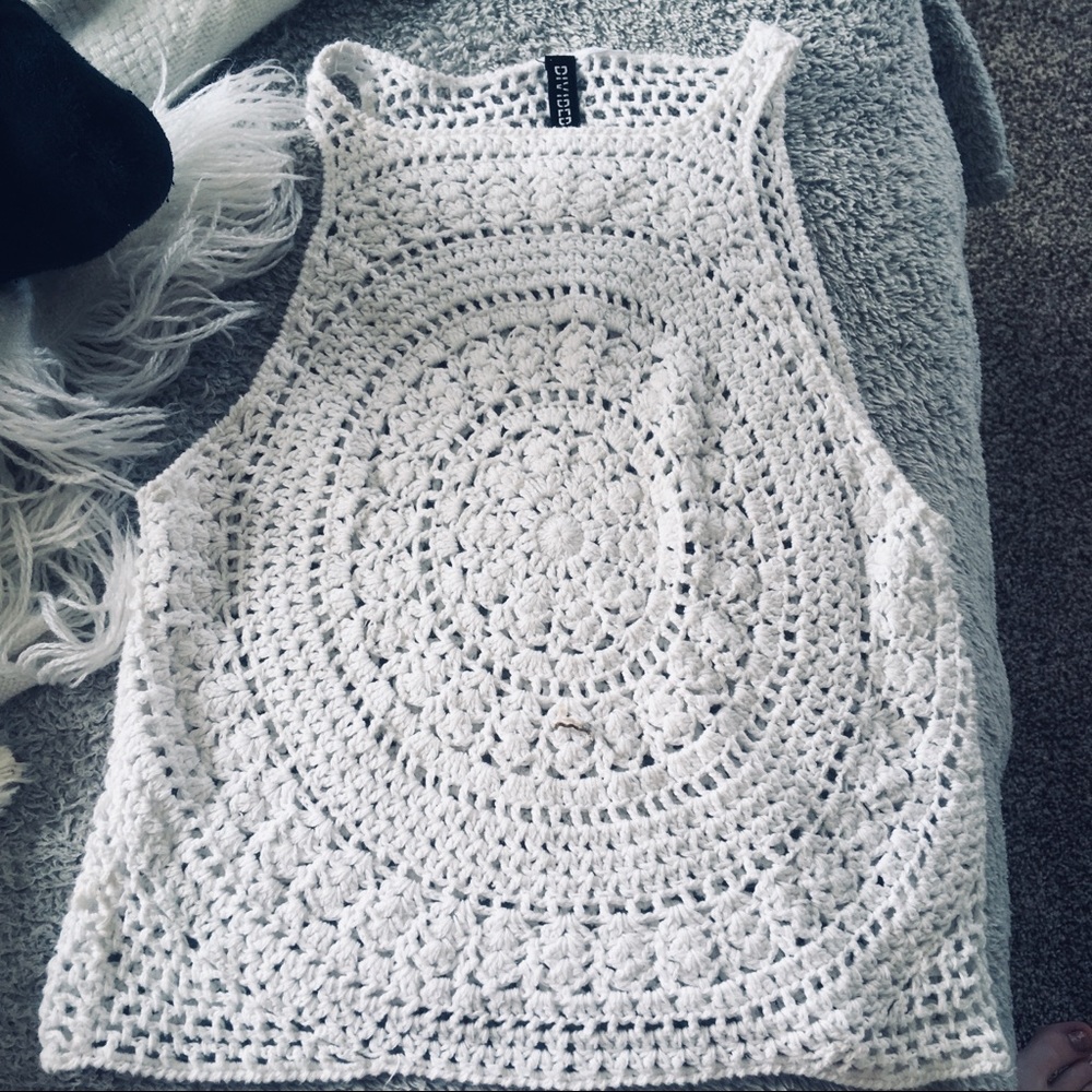 Beautiful Crotchet top.